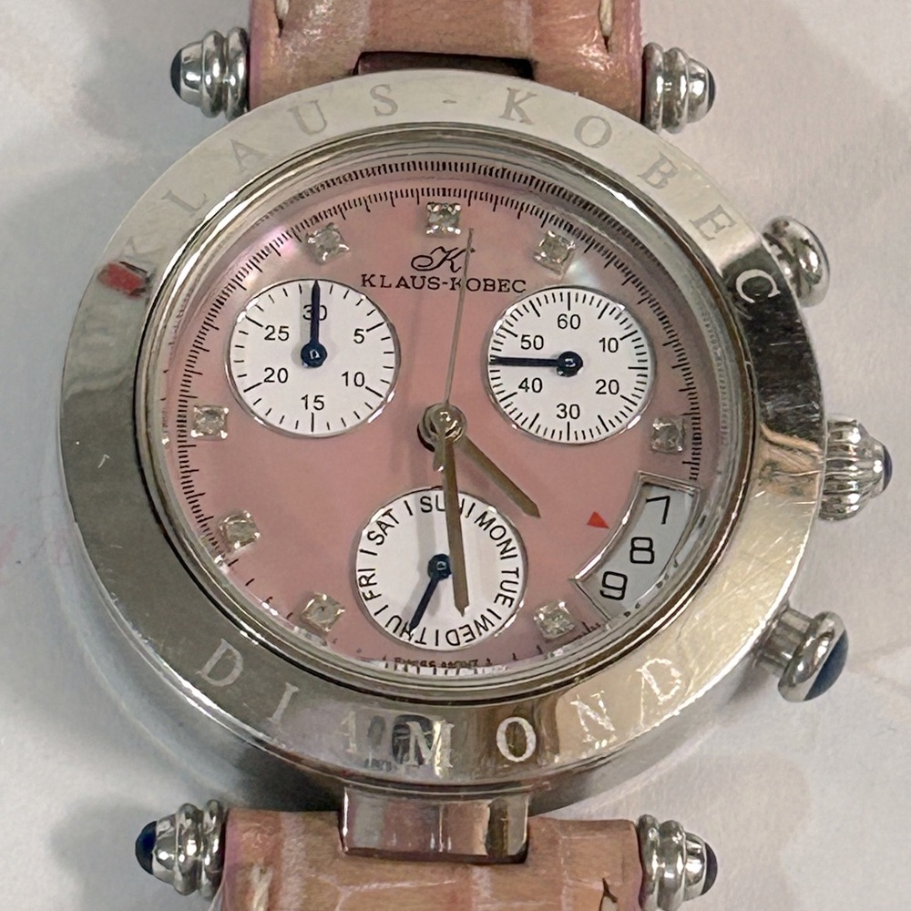 Klaus Kobec Diamond Working Watch